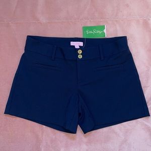 Lilly Pulitzer Navy Shorts, size 4, New with tag